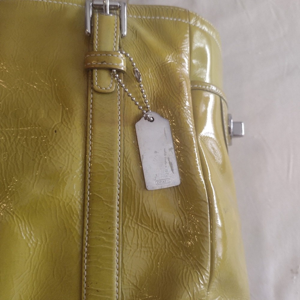 Coach Patent Leather Purse - Picture 15 of 16
